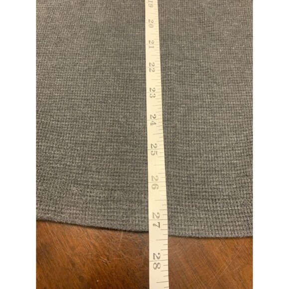 Eddie Bauer M Waffle Knit Cotton Outdoor Casual Pullover Henley - Picture 6 of 8